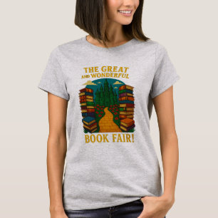 Camiseta Feira de Livros Estrada de Tijolo Amarelo