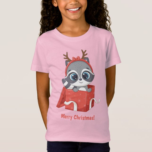 Camiseta Feira de Natal de Texto Personalizado (Frente)