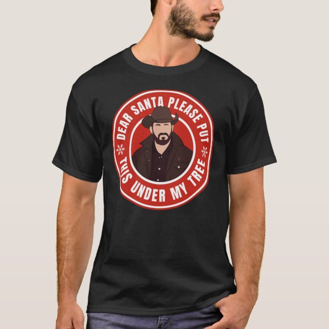 Camiseta Feira de Yellowstone de Natal e Rip.  T- Essencial (Frente)