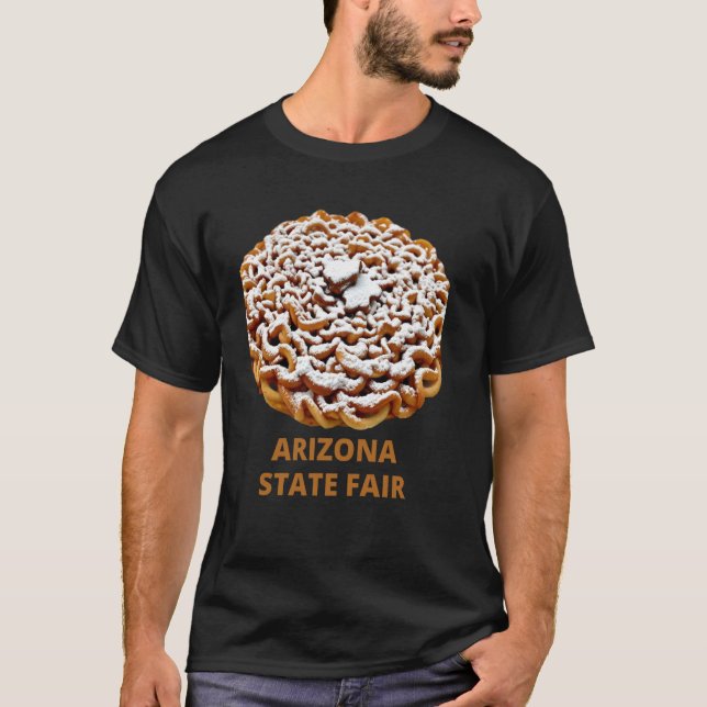 Camiseta Feira do Condado de Cake da Fair Funnel do Estado  (Frente)