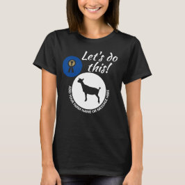 Camiseta Feira do Condado de Nigerian Dwarf Dairy Goat Show
