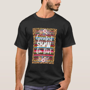 Camiseta Feira Do País Da Pecuária Serape Para O Ran De Bov