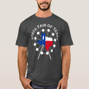 Camiseta Feira Estadual Fried Corndog do Texas Ferris Wheel