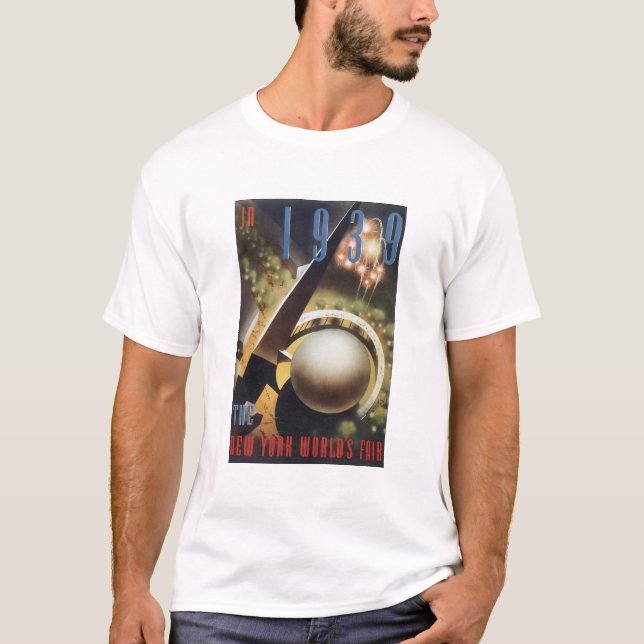 Camiseta Feira Mundial de Nova Iorque de 1939 (Frente)
