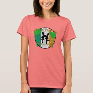Camiseta Feis no t-shirt da campainha das mulheres justas