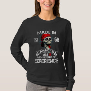 Camiseta Feita Em 1966, Não Tenho 59, Tenho 18 Anos Com 41