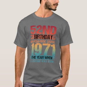 Camiseta Feita Em 1990, Com 33 Anos De Idade, Presente De 3