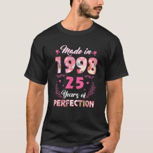 Camiseta Feita Em 1998, Ontem À 25 De 25 Anos