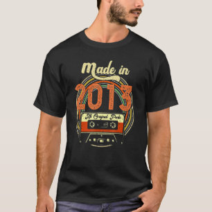 Camiseta Feita Em 2013 Meninas De Aniversário De 9 Anos