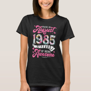 Camiseta Feita Em Agosto De 1985 Com 37 Anos De Idade