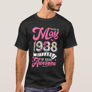 Camiseta Feita Em Maio De 1938, Com 84 Anos De Idade, Anive