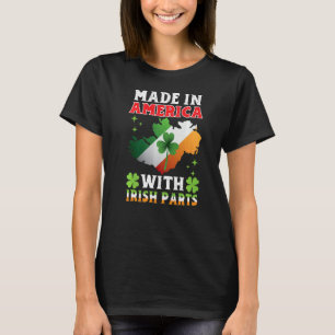 Camiseta Feita Na América Com A Patrícia De Ruas Irlandesas