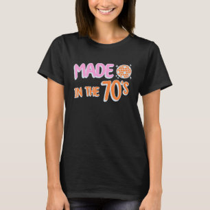 Camiseta Feita no aniversário de 1970, na Retro Vintage, no
