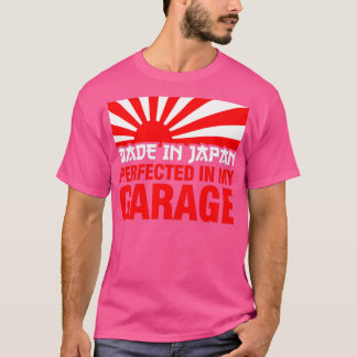 Camiseta Feita no Japão PERFEITA NA MINHA GARAGEM