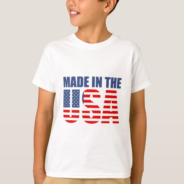Camiseta feita nos eua (Frente)