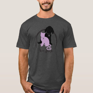 Camiseta feita sob encomenda de KV-POP (escura)