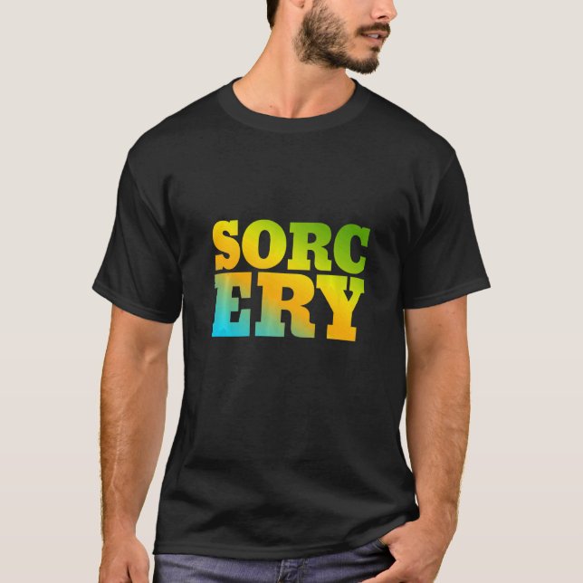 Camiseta Feitiçaria Com Cores Da Natureza (Frente)