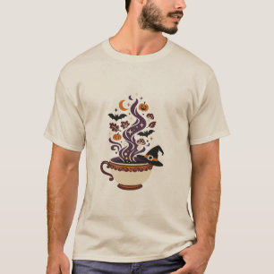 Camiseta Feitiçaria de Halloween da Poção de Bruxa
