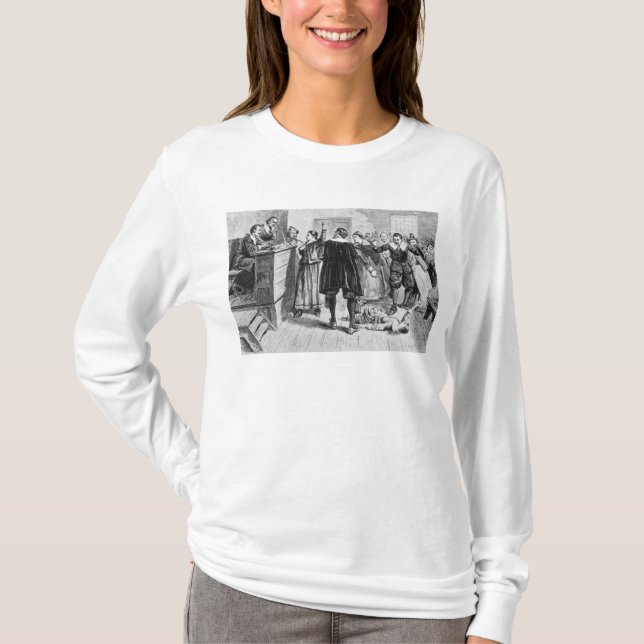 Camiseta Feitiçaria na vila de Salem (Frente)