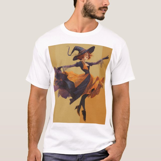 Camiseta Feiticeira Dançarina (Frente)