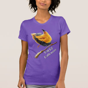 Camiseta Feiticeira de Frango na Broomstick