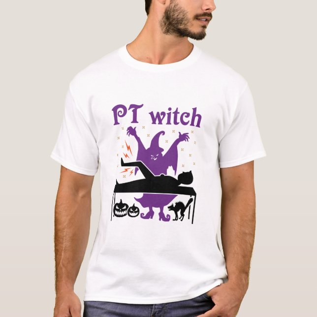 Camiseta Feiticeira do Halloween PT (Frente)