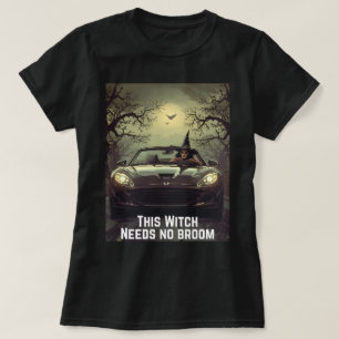 Camiseta feiticeira engraçada