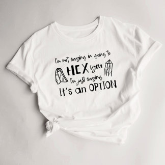 Camiseta Feiticeira Engraçada Espelha Hex