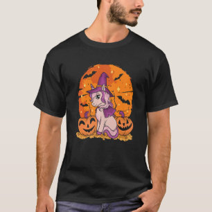 Camiseta Feiticeira Mágica de Bruxaria do Halloween Un