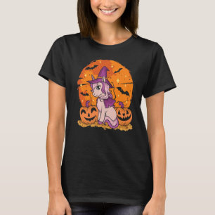 Camiseta Feiticeira Mágica de Bruxaria do Halloween Un