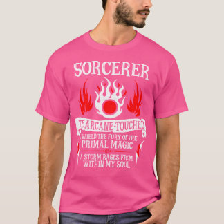 Camiseta Feiticeiro A Arcana - Dragões Dungeons (W