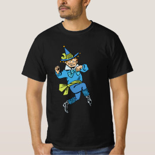 Camiseta Feiticeiro de Oz, Garoto Dançarino Bonito Munchkin