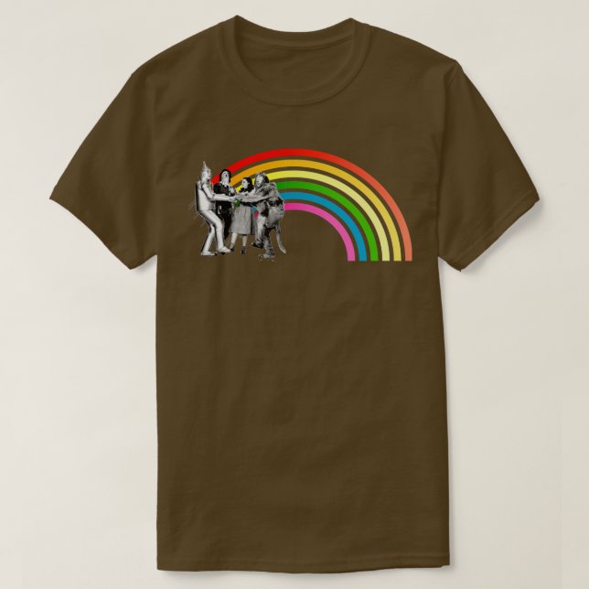 Camiseta Feiticeiro de Oz Rainbow (Frente do Design)