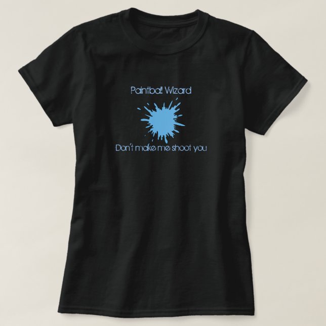 Camiseta Feiticeiro do Paintball (Frente do Design)