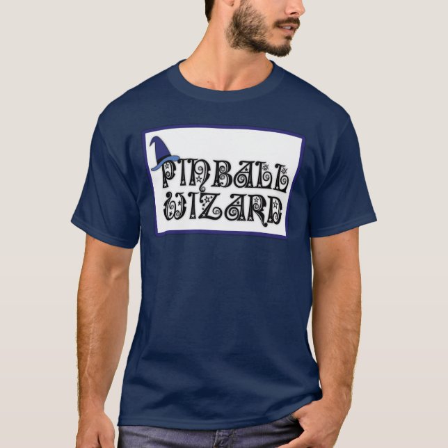 Camiseta Feiticeiro do Pinball (Frente)