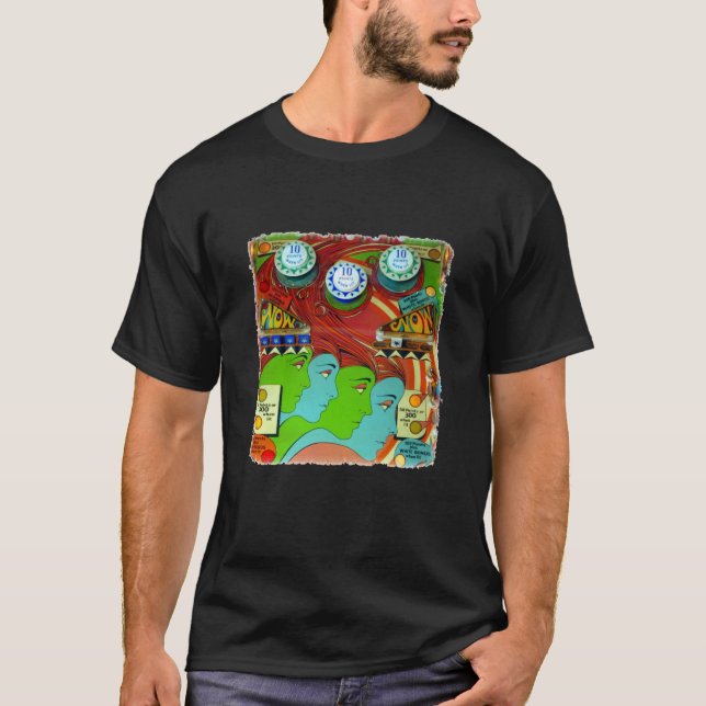 Camiseta Feiticeiro do Pinball II (Frente)