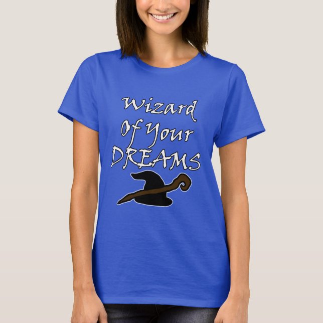 Camiseta Feiticeiro dos seus sonhos (Branco) (Frente)