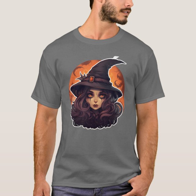 Camiseta Feiticeiros de Halloween (Frente)