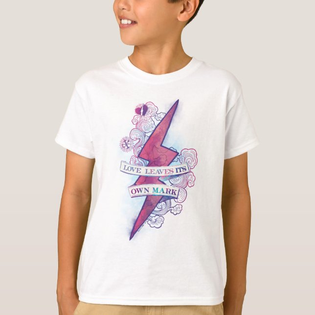 Camiseta Feitiço de Harry Potter | O Amor Deixa Sua Própria (Frente)