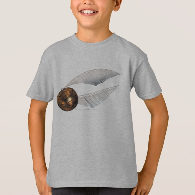 Camiseta Feitiço de Harry Potter | Pomo de Ouro (Frente)