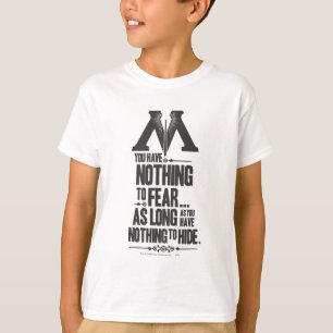 Camiseta Feitiço de Harry Potter   Propaganda do Ministério