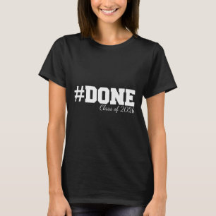 Camiseta #feito Cl De 2026 Graduação Para Ela Ele Graduando