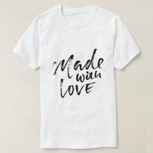 Camiseta Feito com amor