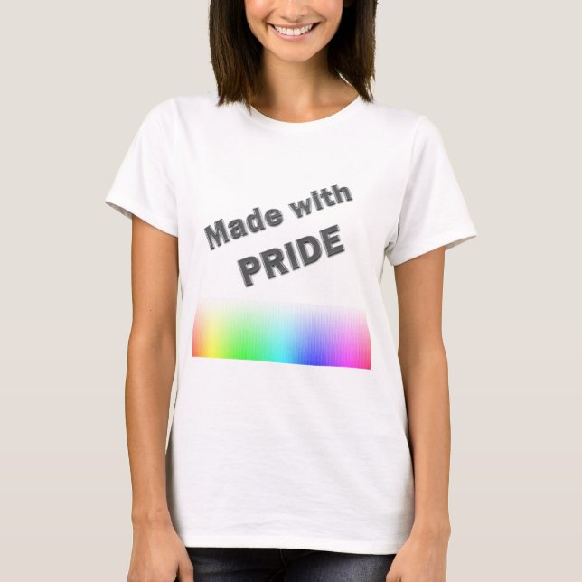 Camiseta Feito Com Orgulho (Frente)