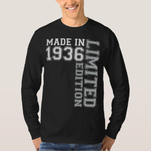 Camiseta Feito Em 1936, Aos 86 Anos De Idade