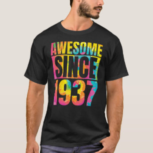 Camiseta Feito Em 1937, 86 Anos De Estar Incrível 86 Aniver