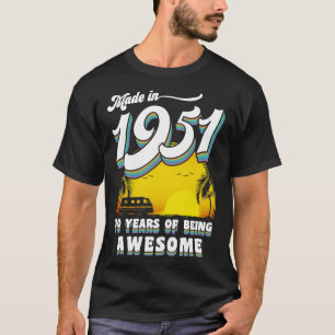 Camiseta Feito em 1951, com todas as peças originais 70 pre
