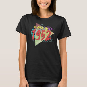 Camiseta Feito Em 1952, 71ruas De Aniversário, Há 71 Anos