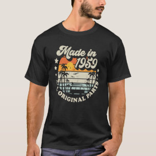 Camiseta Feito Em 1959, Todas As Peças Originais Do Estilo 