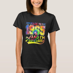 Camiseta Feito em 1965, e eu sou um Aniversário do Espectro